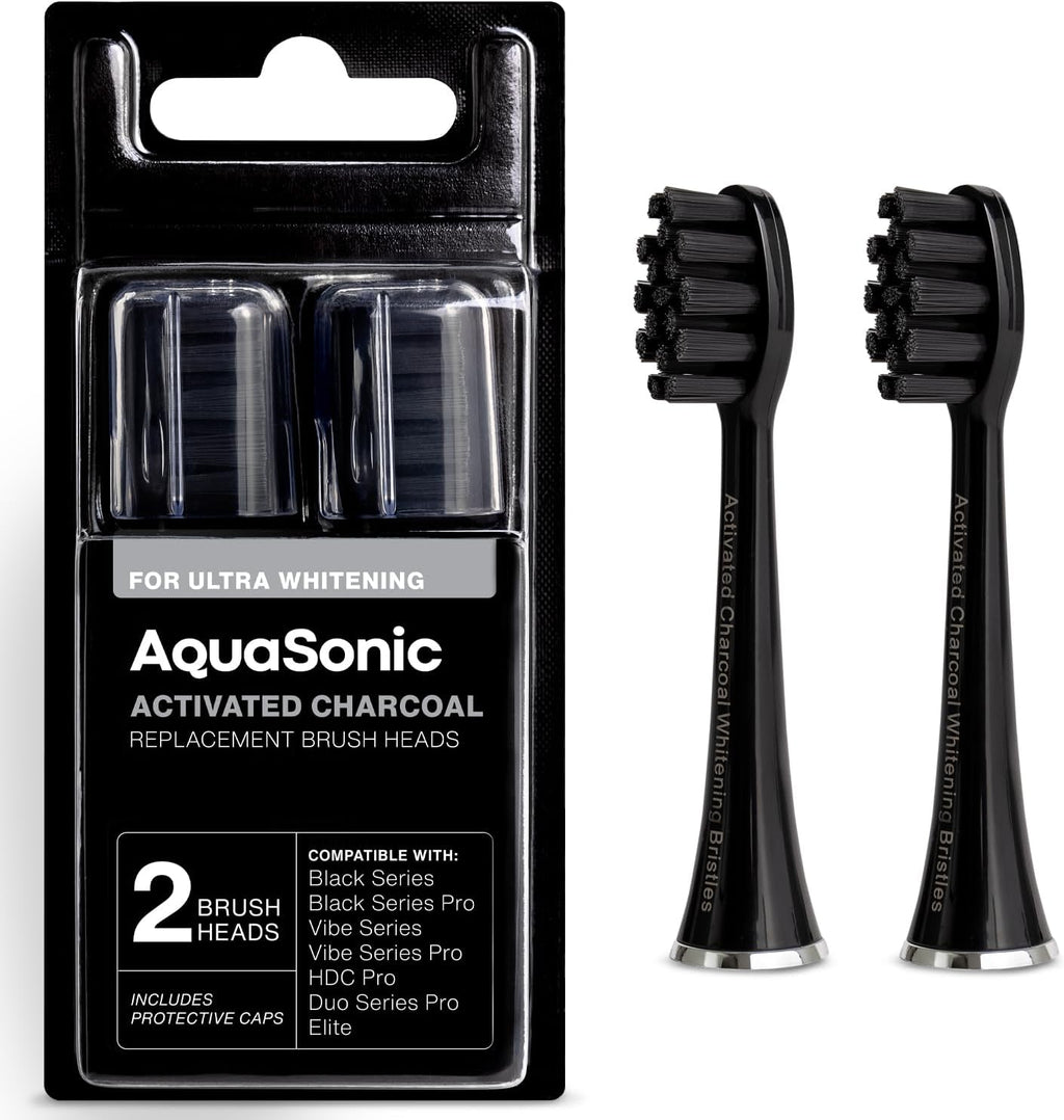 Activated Charcoal Brush Heads