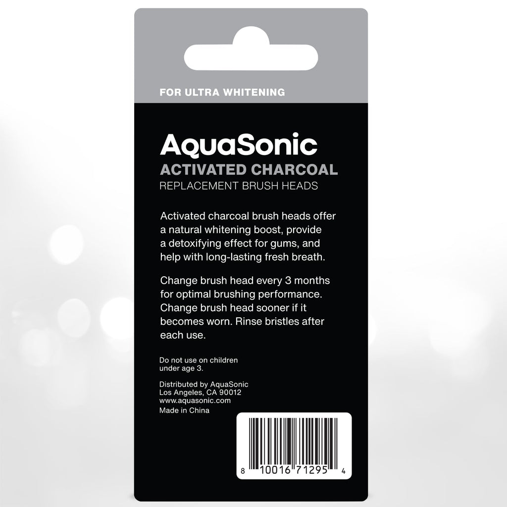 Activated Charcoal Brush Heads