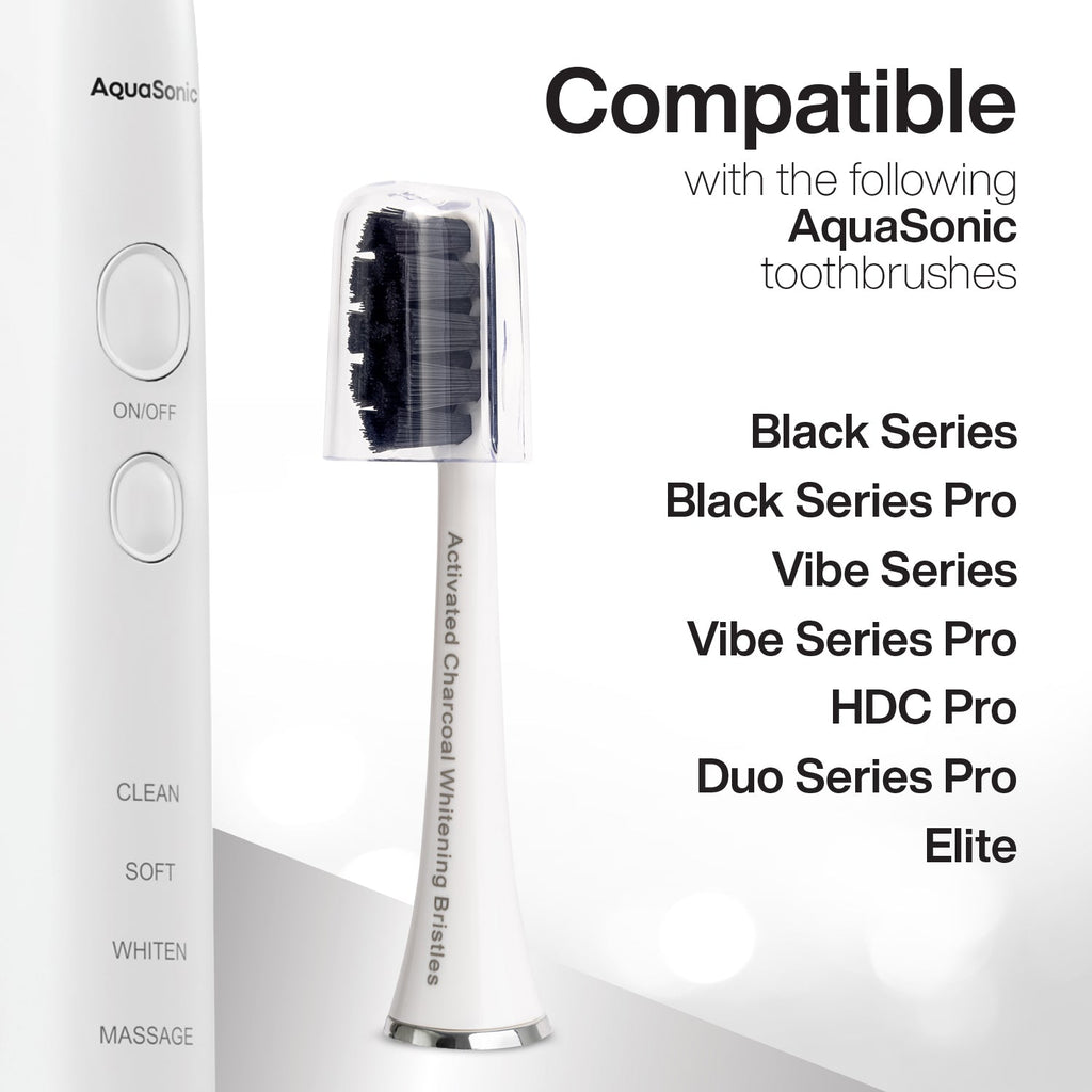 Activated Charcoal Brush Heads