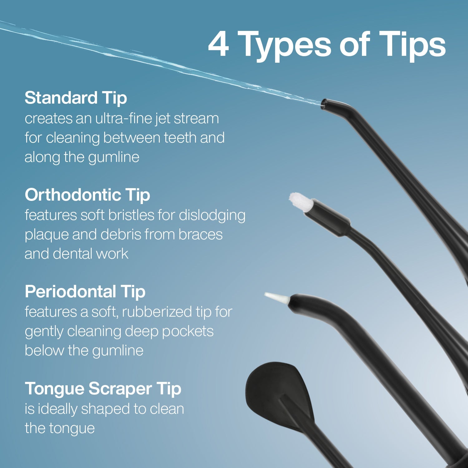 Aqua Flosser Replacement Tips