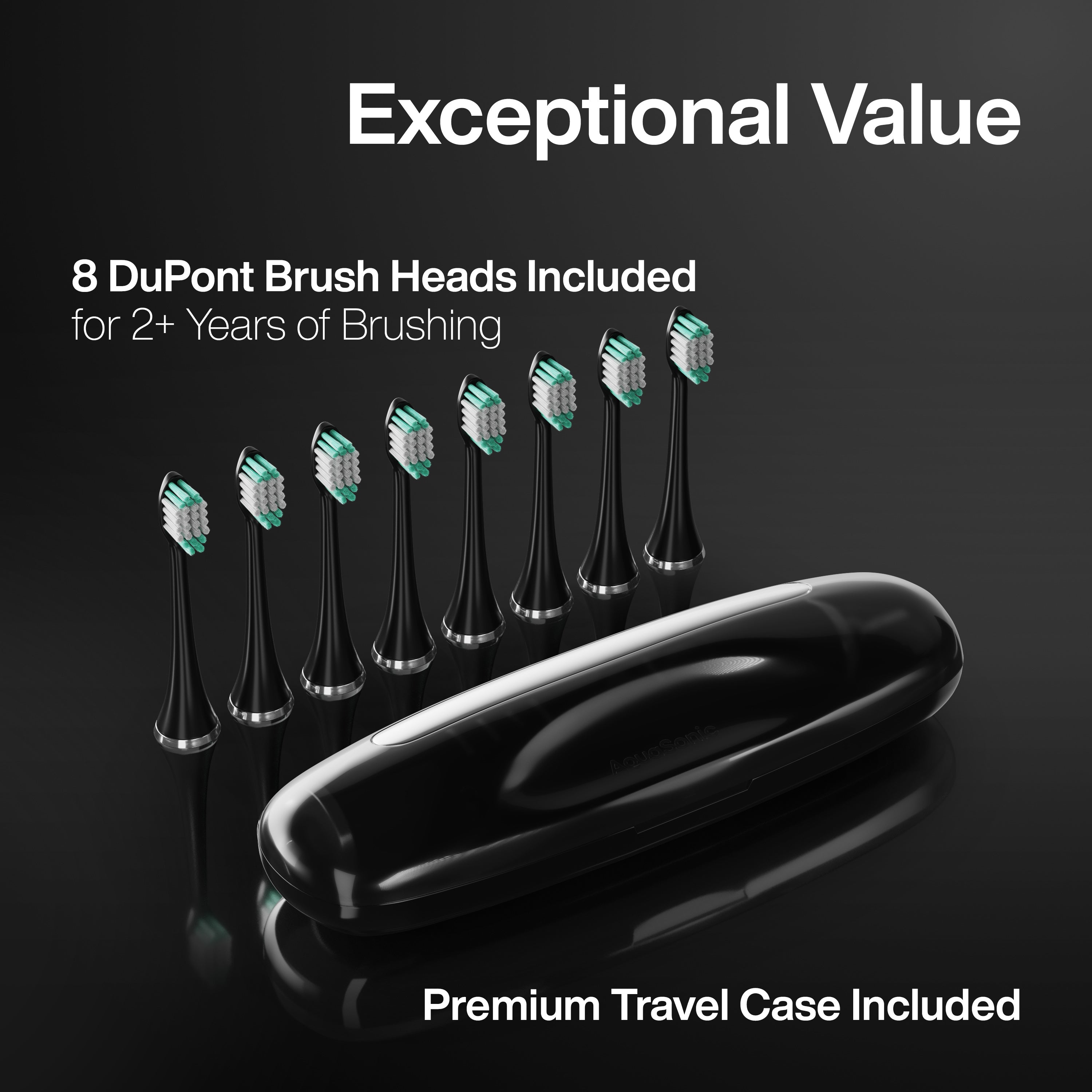 Black Series Sonic Whitening Toothbrush/ADA Accepted