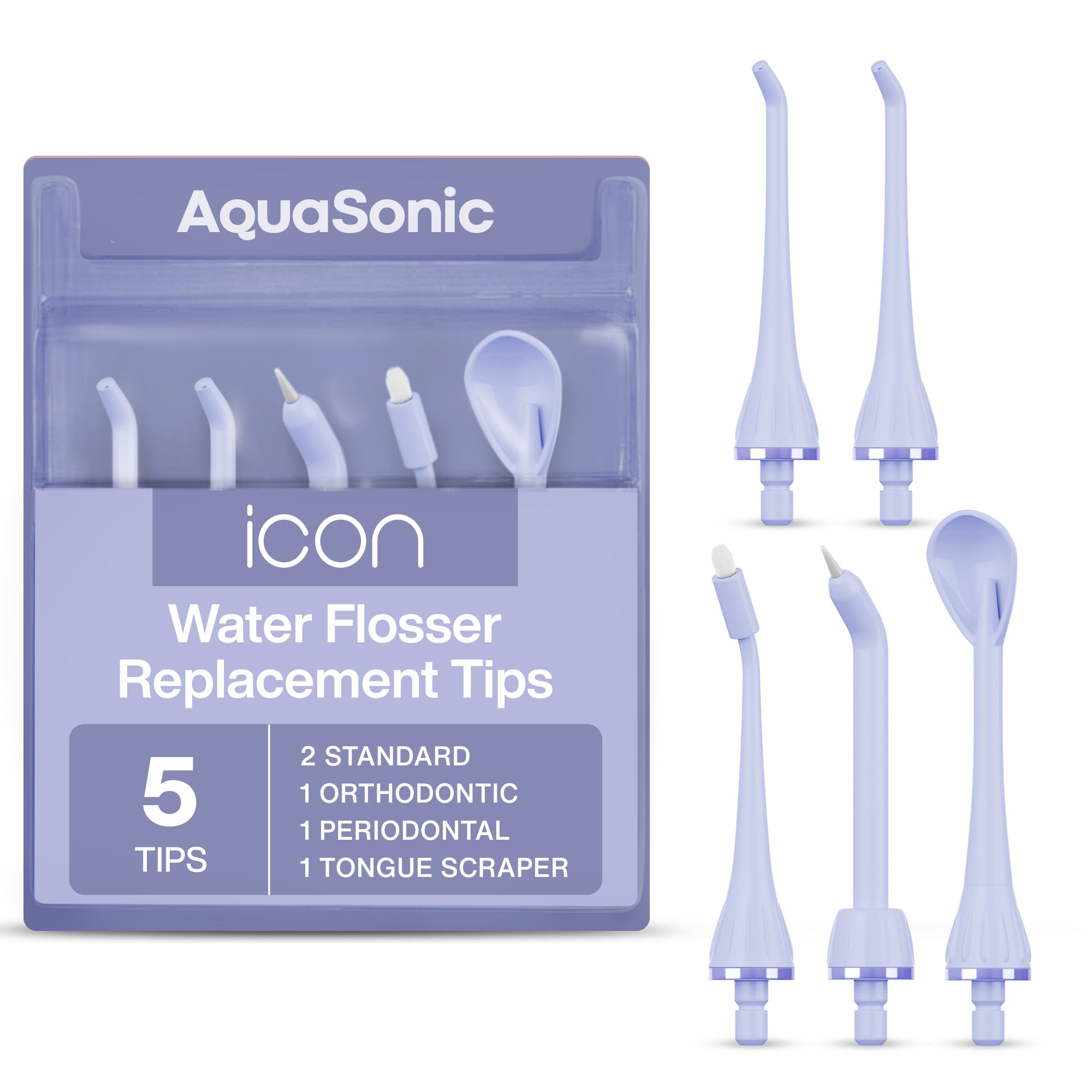 Icon Water Flosser Replacement Tips