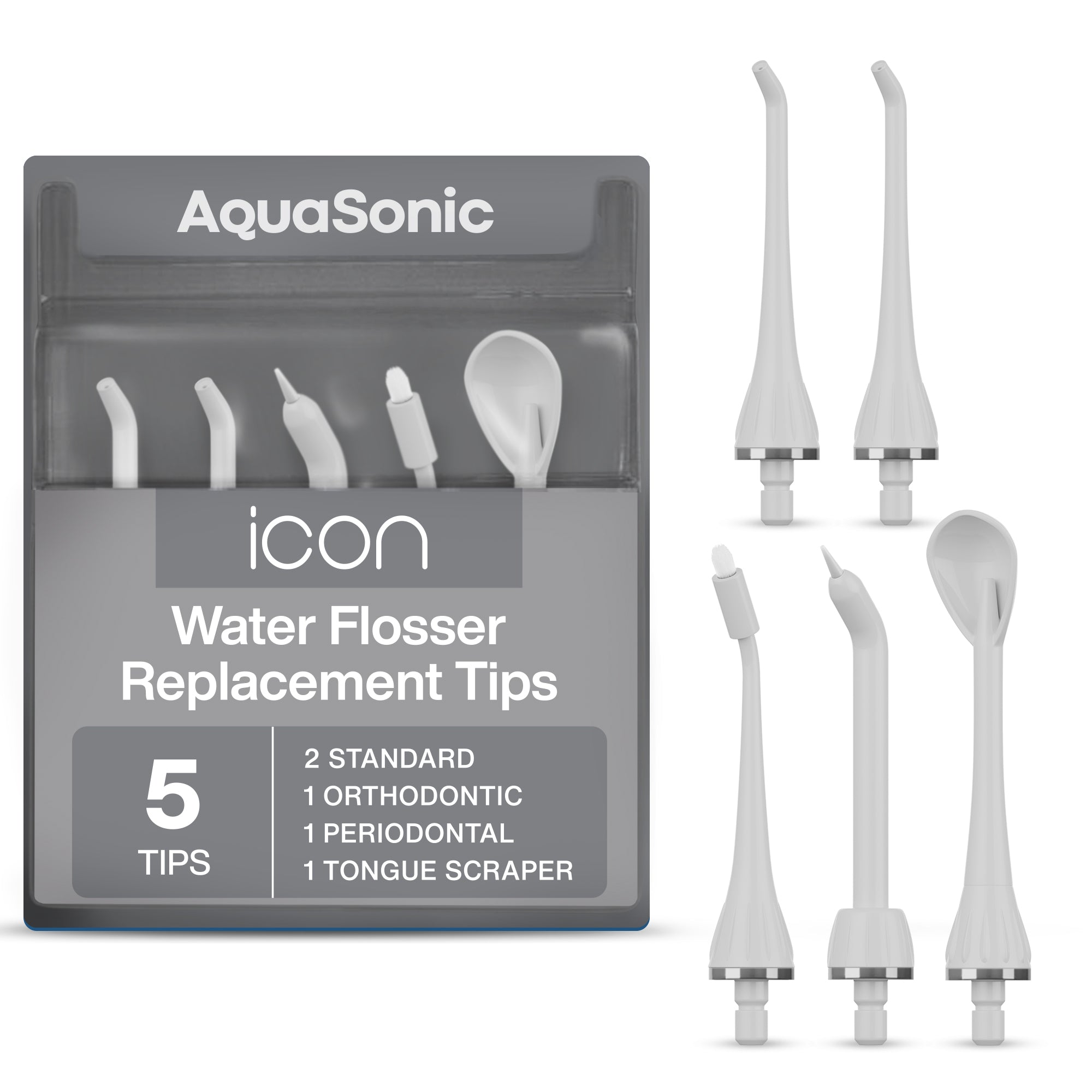 Icon Water Flosser Replacement Tips