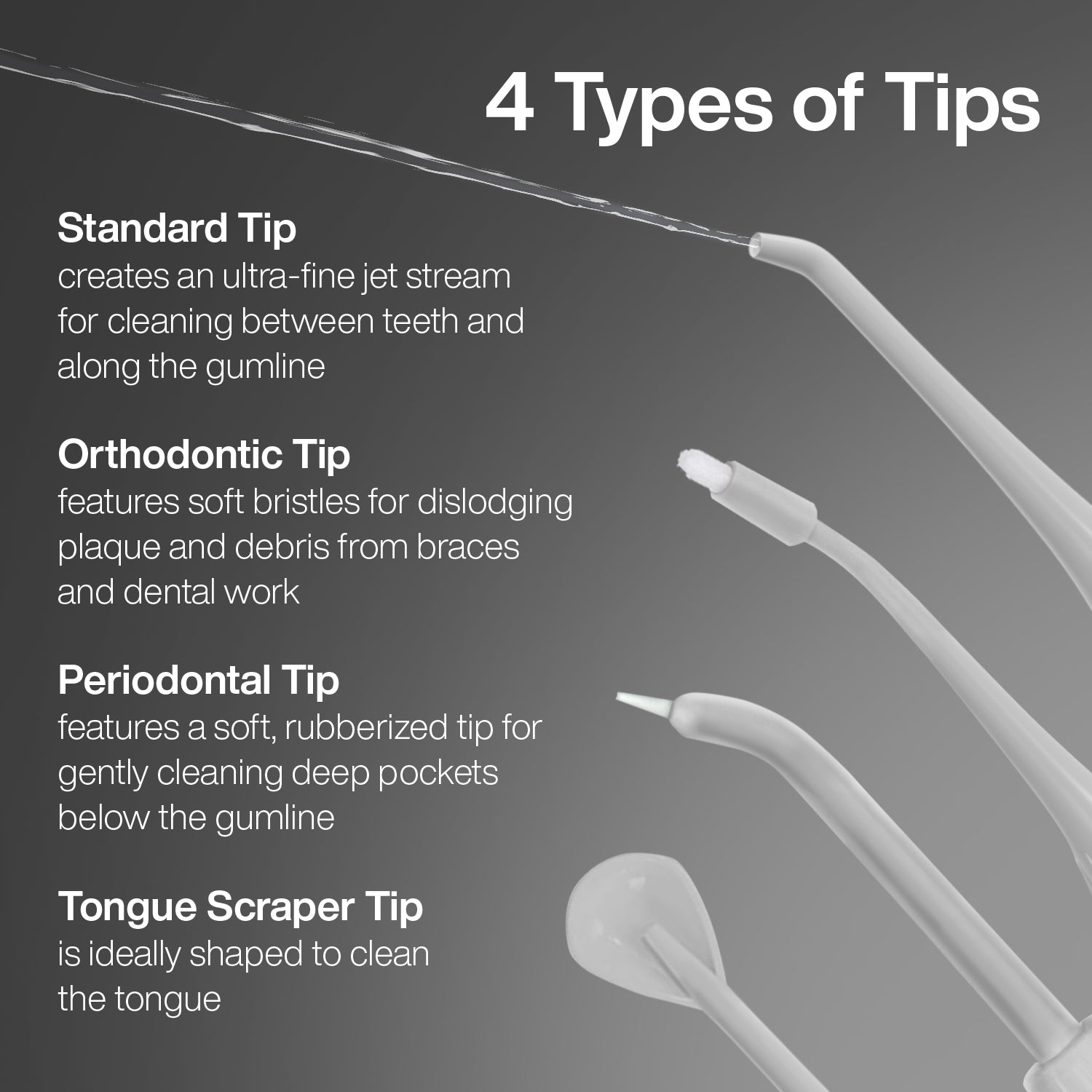 Icon Water Flosser Replacement Tips