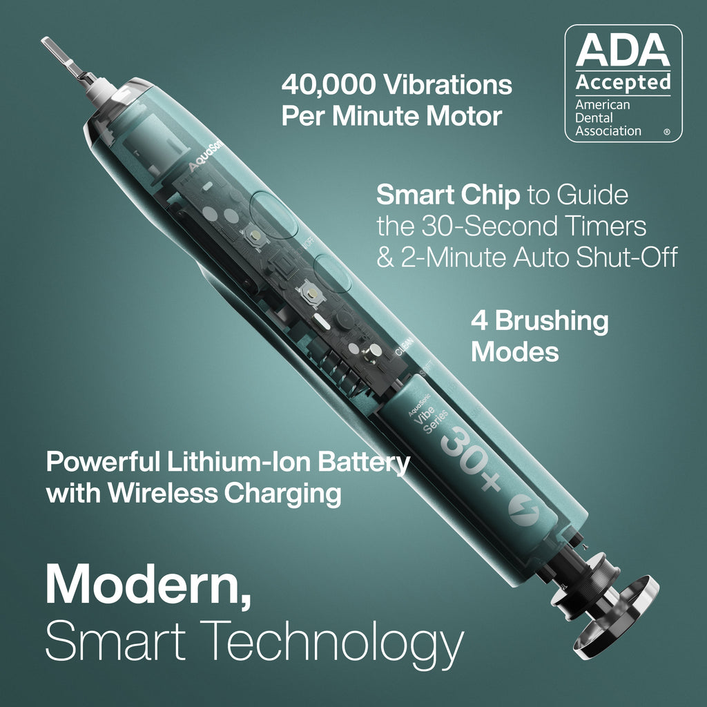 Vibe Series Sonic Whitening Toothbrush/ADA Accepted