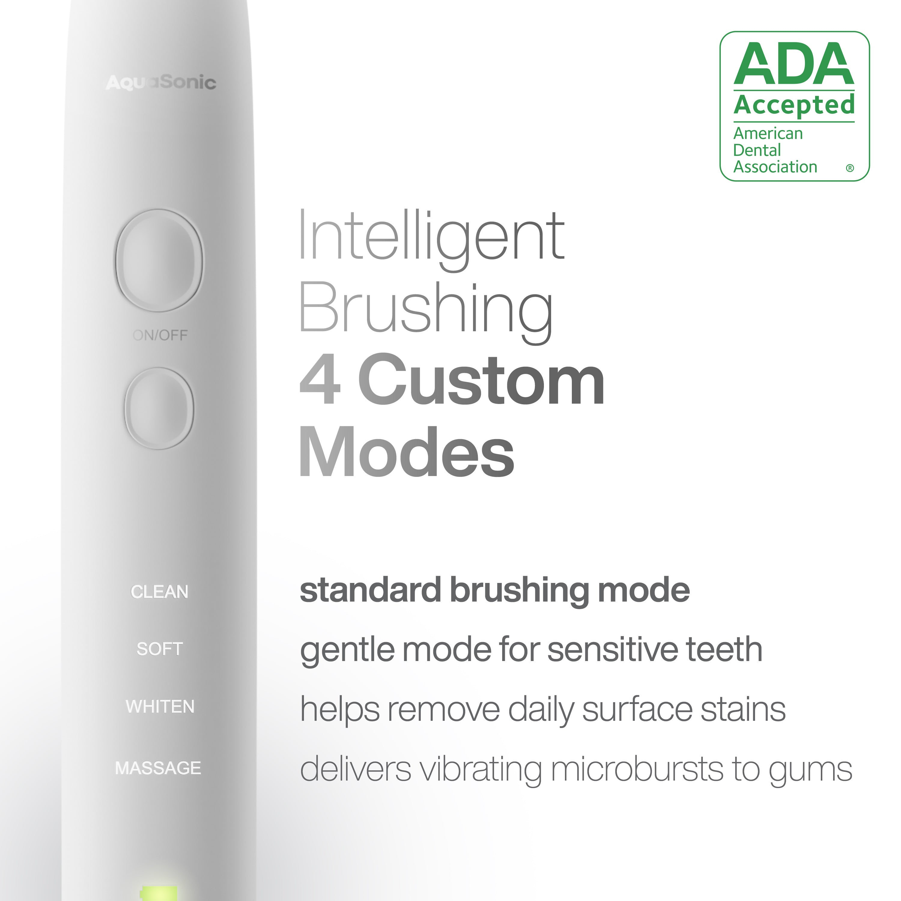 Vibe Series Sonic Whitening Toothbrush/ADA Accepted